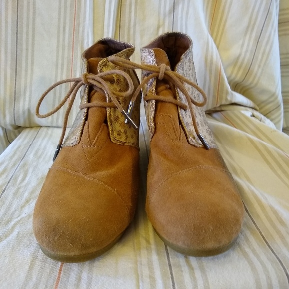 Toms suede wedges - Picture 3 of 6